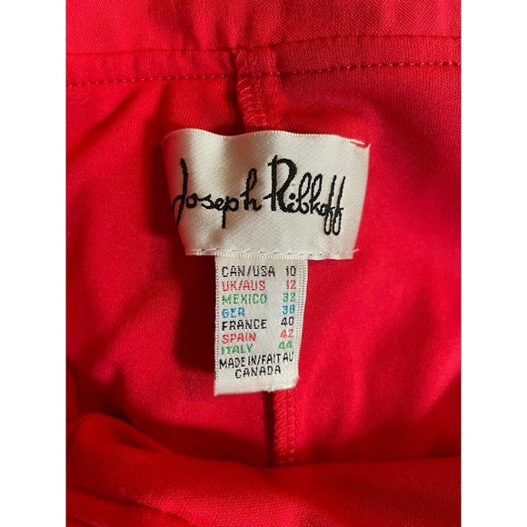 Joseph Ribkoff Salmon Ponk Skort - Picture 10 of 10